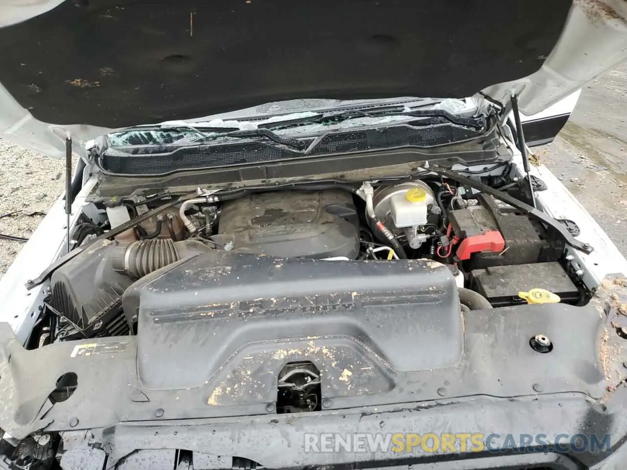 11 Photograph of a damaged car 3C6TR5EJ9NG222841 RAM 2500 2022