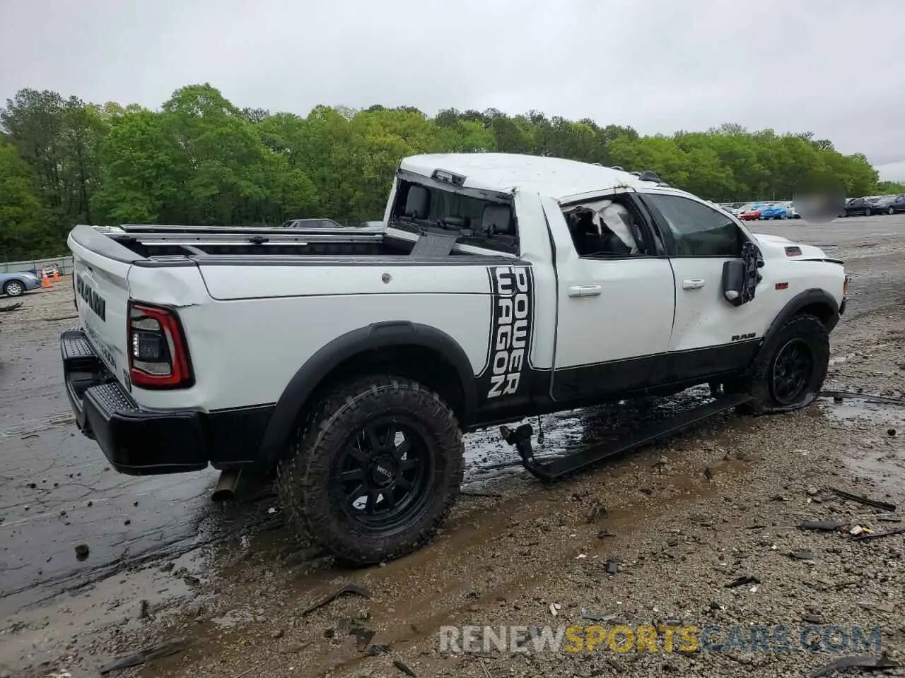 3 Photograph of a damaged car 3C6TR5EJ9NG222841 RAM 2500 2022