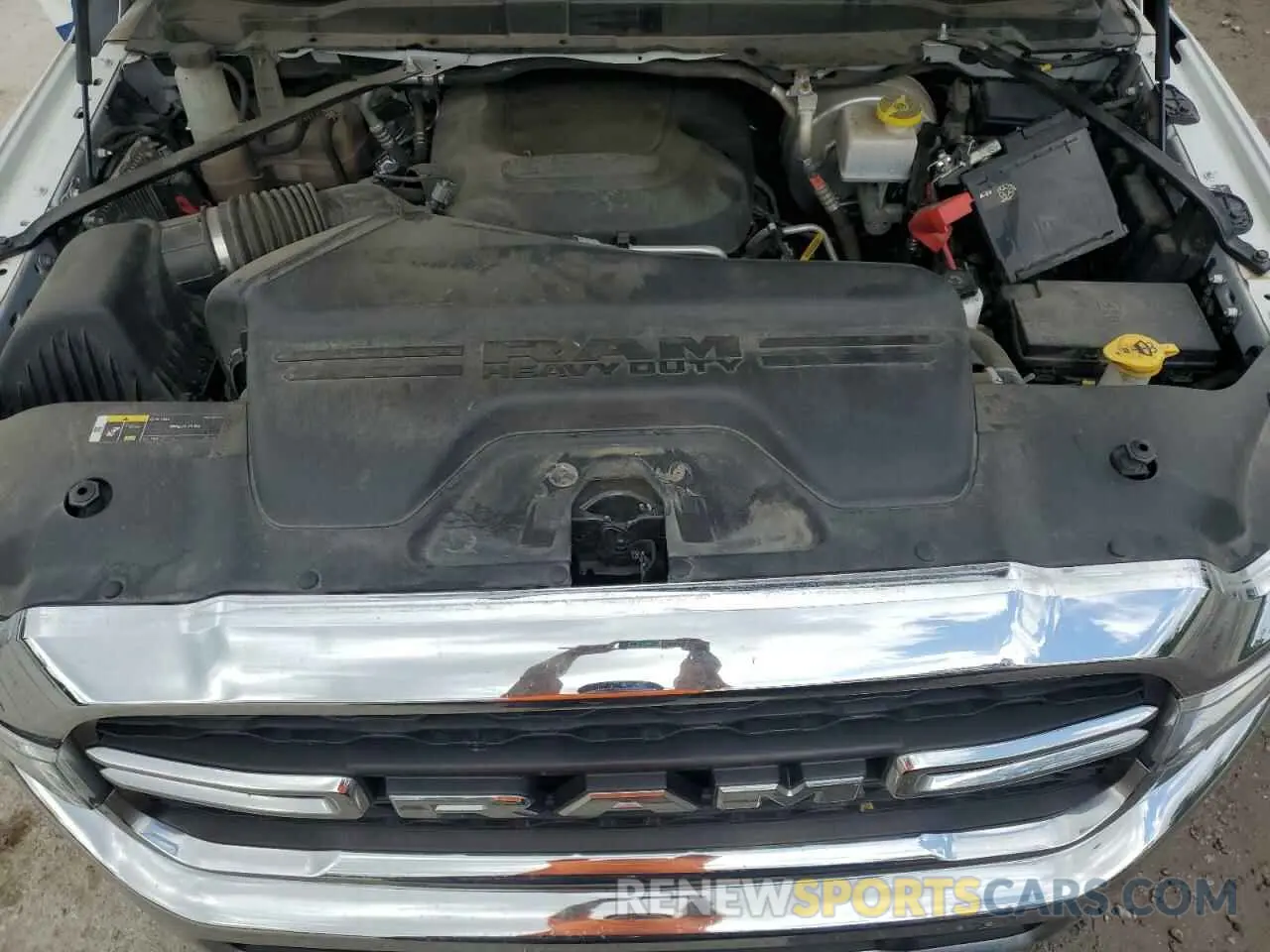 11 Photograph of a damaged car 3C6UR4HJ8NG138617 RAM 2500 2022
