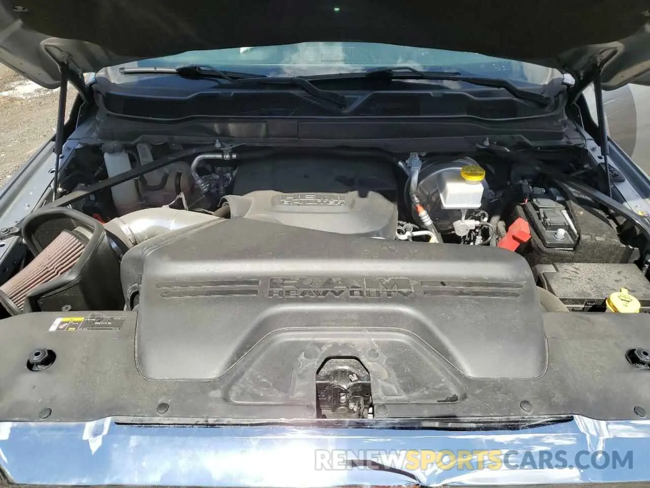 11 Photograph of a damaged car 3C6UR4HJ8NG340275 RAM 2500 2022