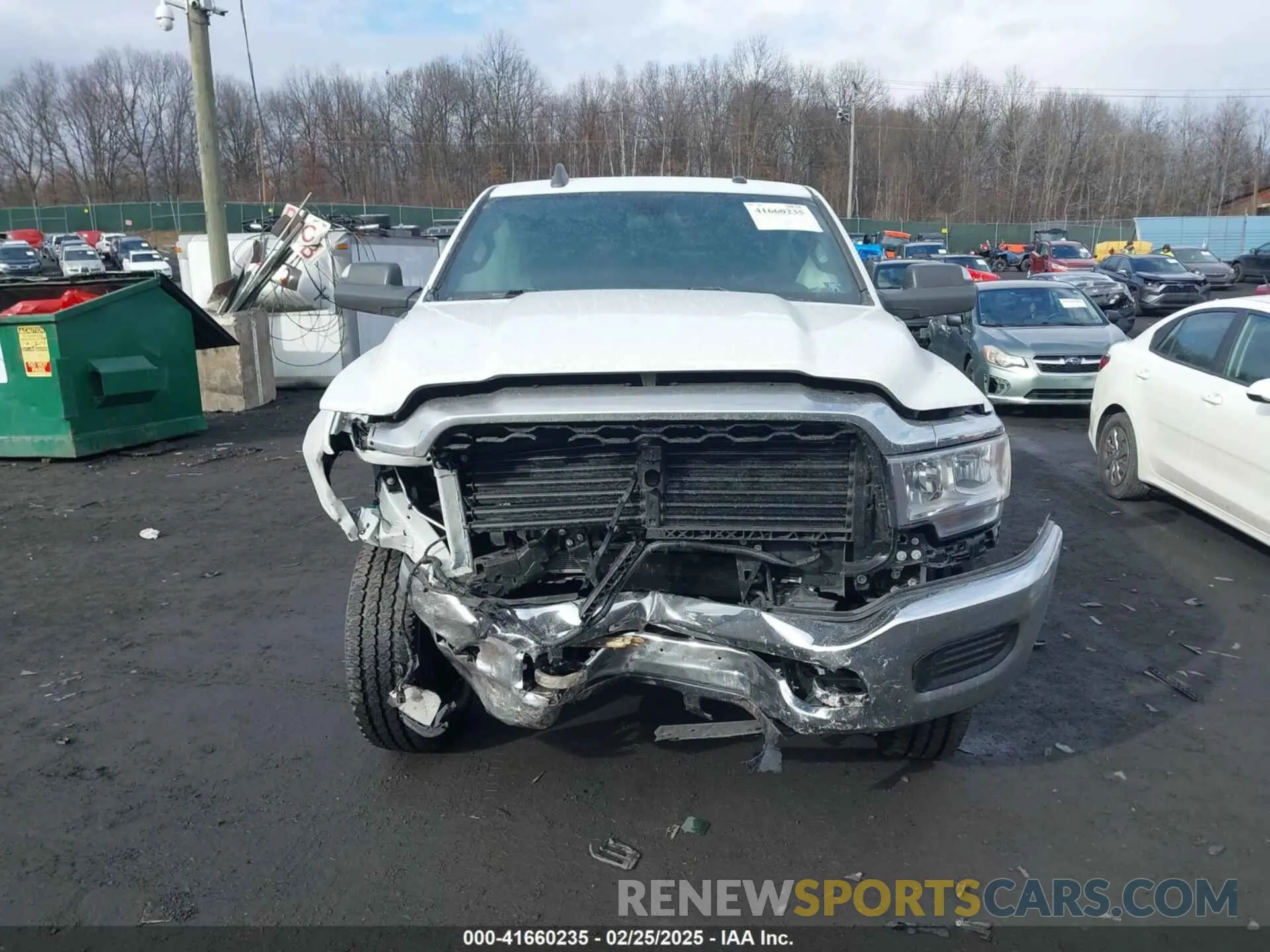 12 Photograph of a damaged car 3C6UR5CJ2NG441695 RAM 2500 2022