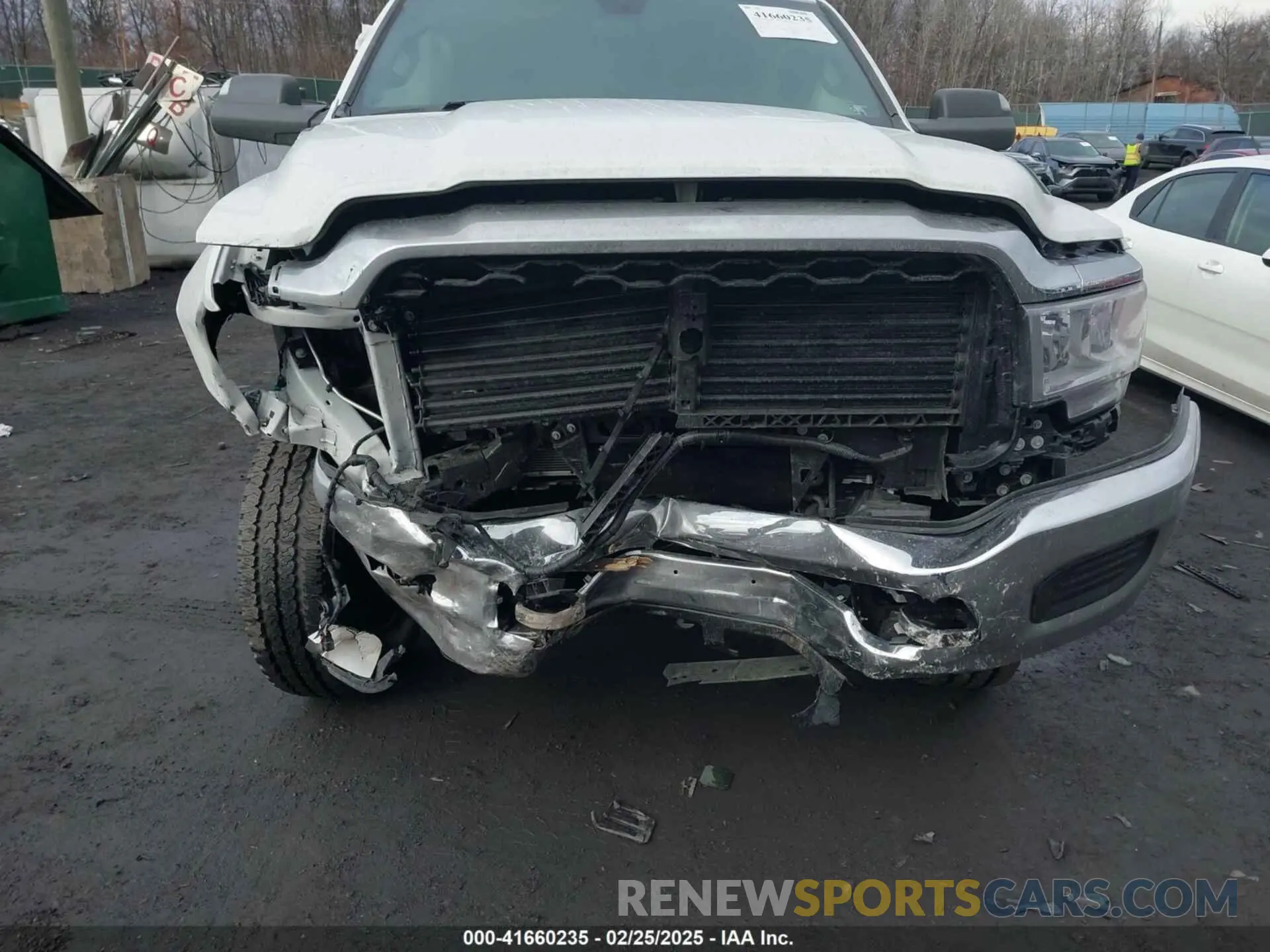 6 Photograph of a damaged car 3C6UR5CJ2NG441695 RAM 2500 2022
