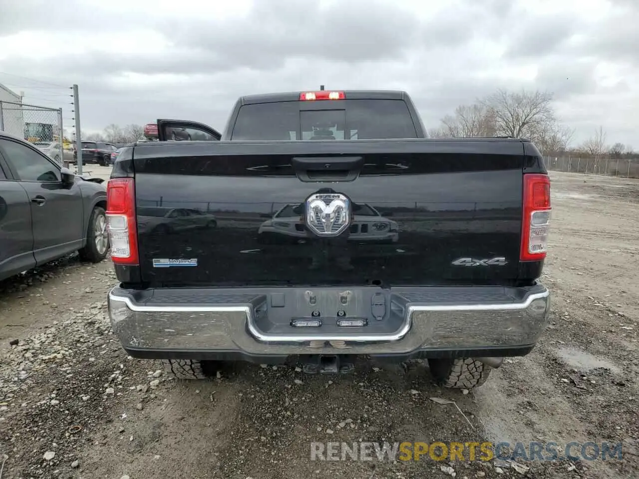 6 Photograph of a damaged car 3C6UR5CJ4NG251655 RAM 2500 2022