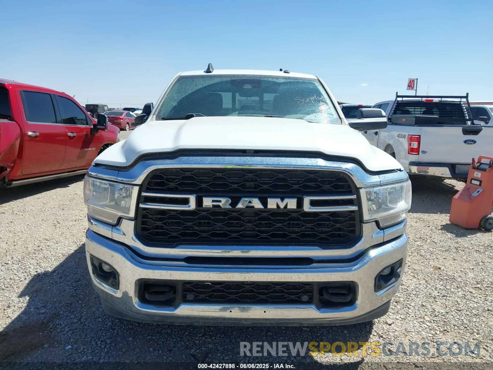 12 Photograph of a damaged car 3C6UR5CJ6NG321995 RAM 2500 2022