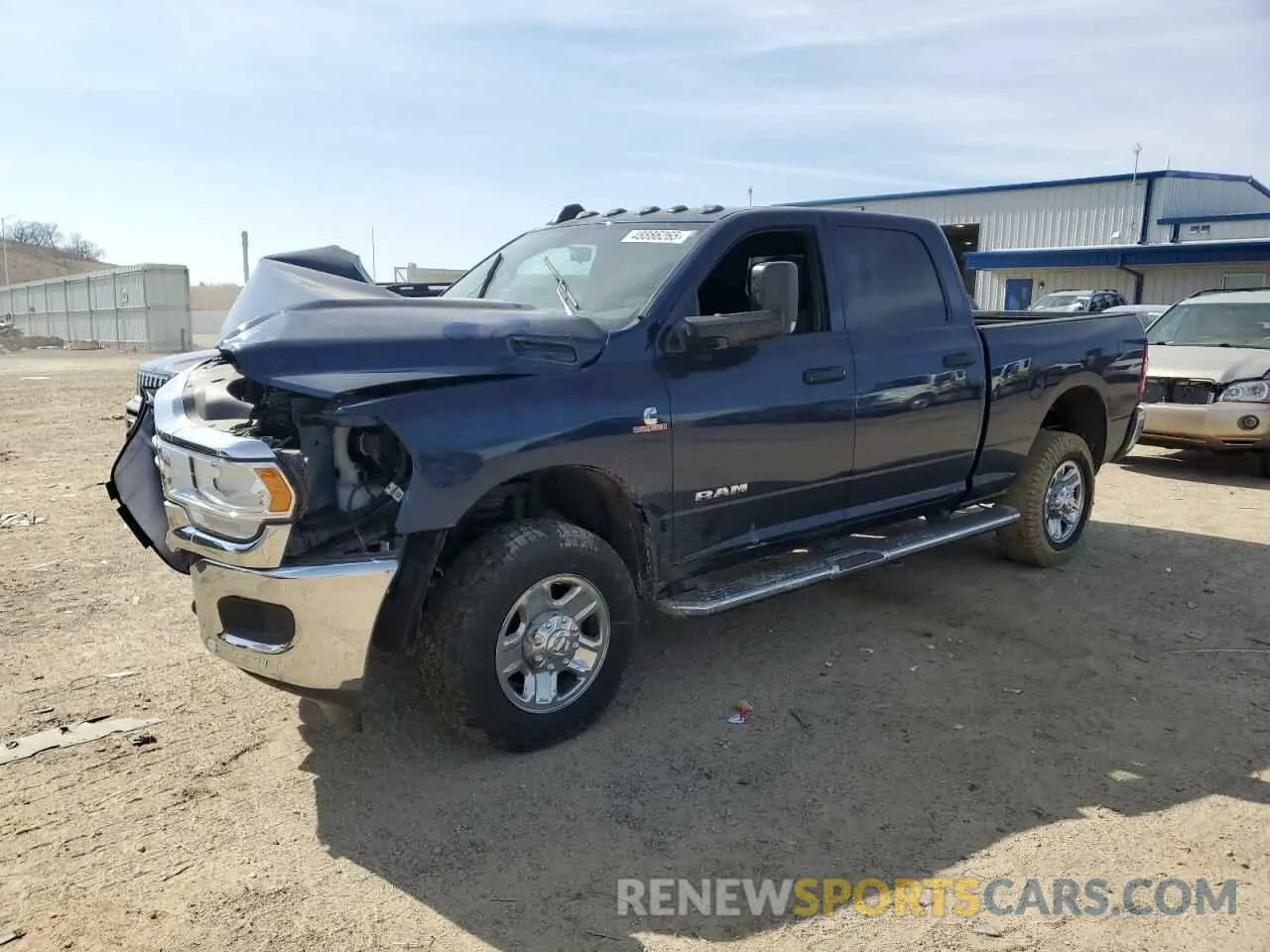 1 Photograph of a damaged car 3C6UR5CL3NG439407 RAM 2500 2022