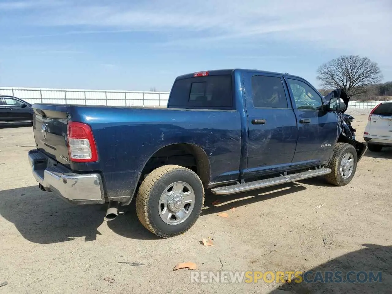 3 Photograph of a damaged car 3C6UR5CL3NG439407 RAM 2500 2022