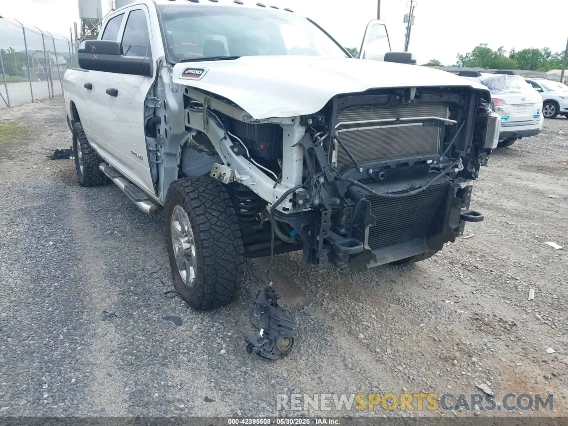 6 Photograph of a damaged car 3C6UR5CL9NG126846 RAM 2500 2022