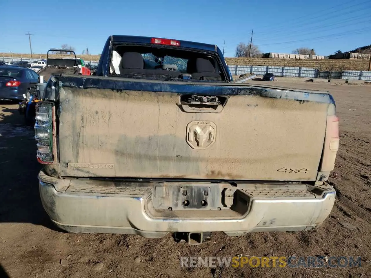 6 Photograph of a damaged car 3C6UR5DJ0NG403252 RAM 2500 2022
