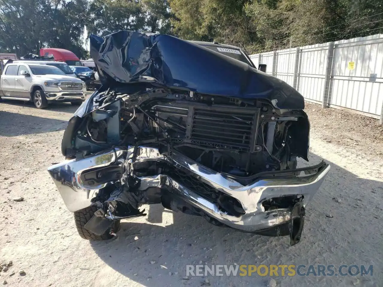 5 Photograph of a damaged car 3C6UR5DJ3NG170399 RAM 2500 2022