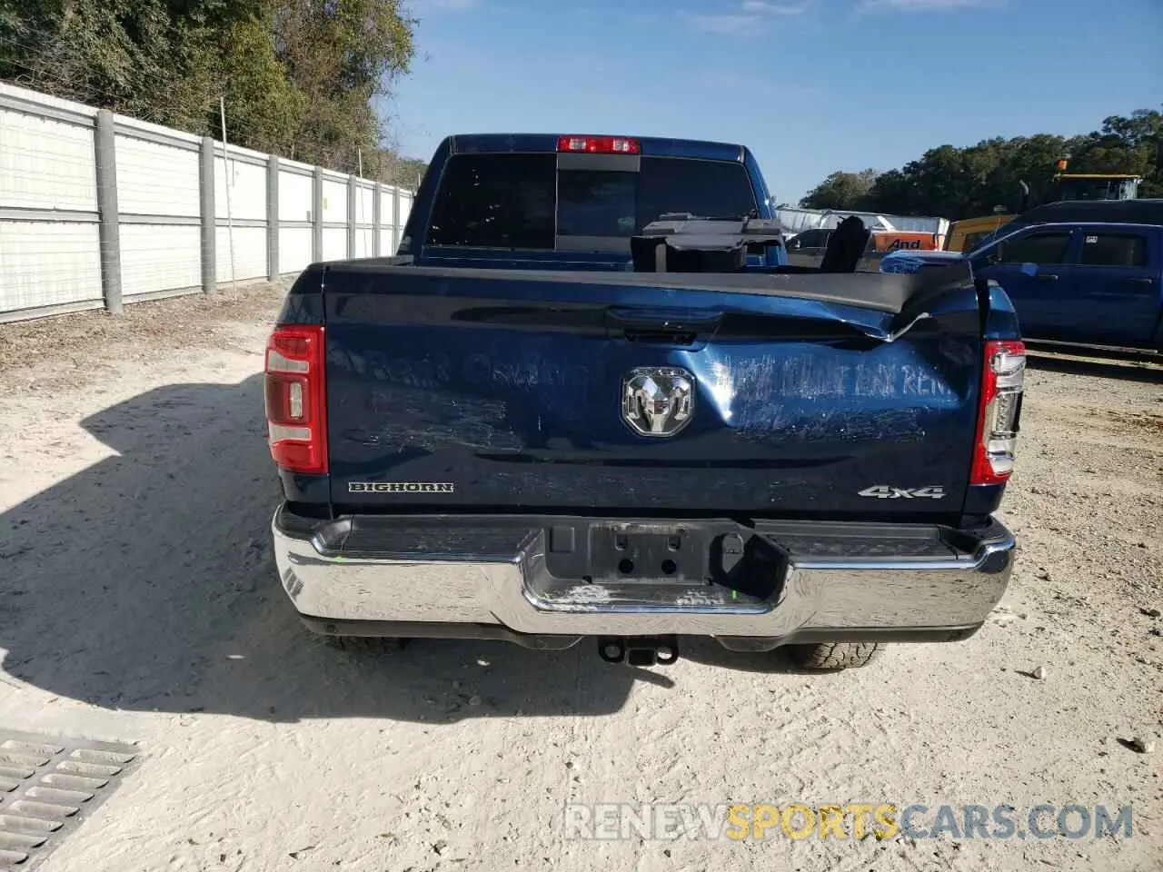 6 Photograph of a damaged car 3C6UR5DJ3NG170399 RAM 2500 2022