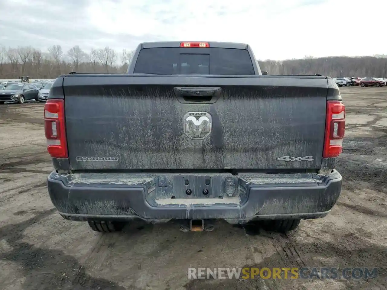 6 Photograph of a damaged car 3C6UR5DJ6NG380124 RAM 2500 2022