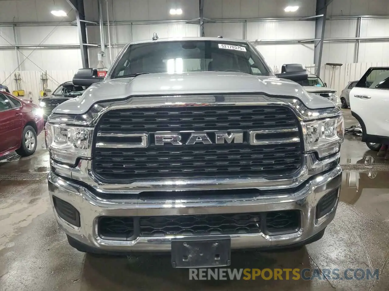 5 Photograph of a damaged car 3C6UR5DJXNG248029 RAM 2500 2022