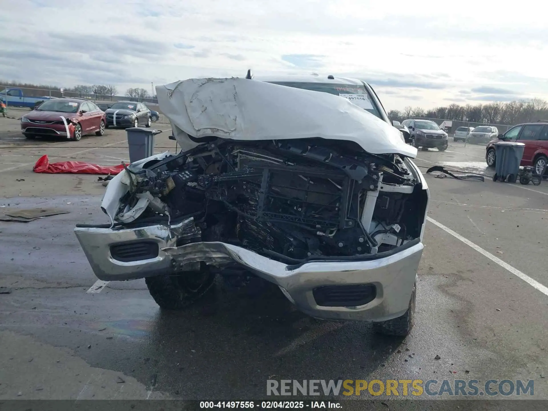 12 Photograph of a damaged car 3C6UR5DL0NG103812 RAM 2500 2022