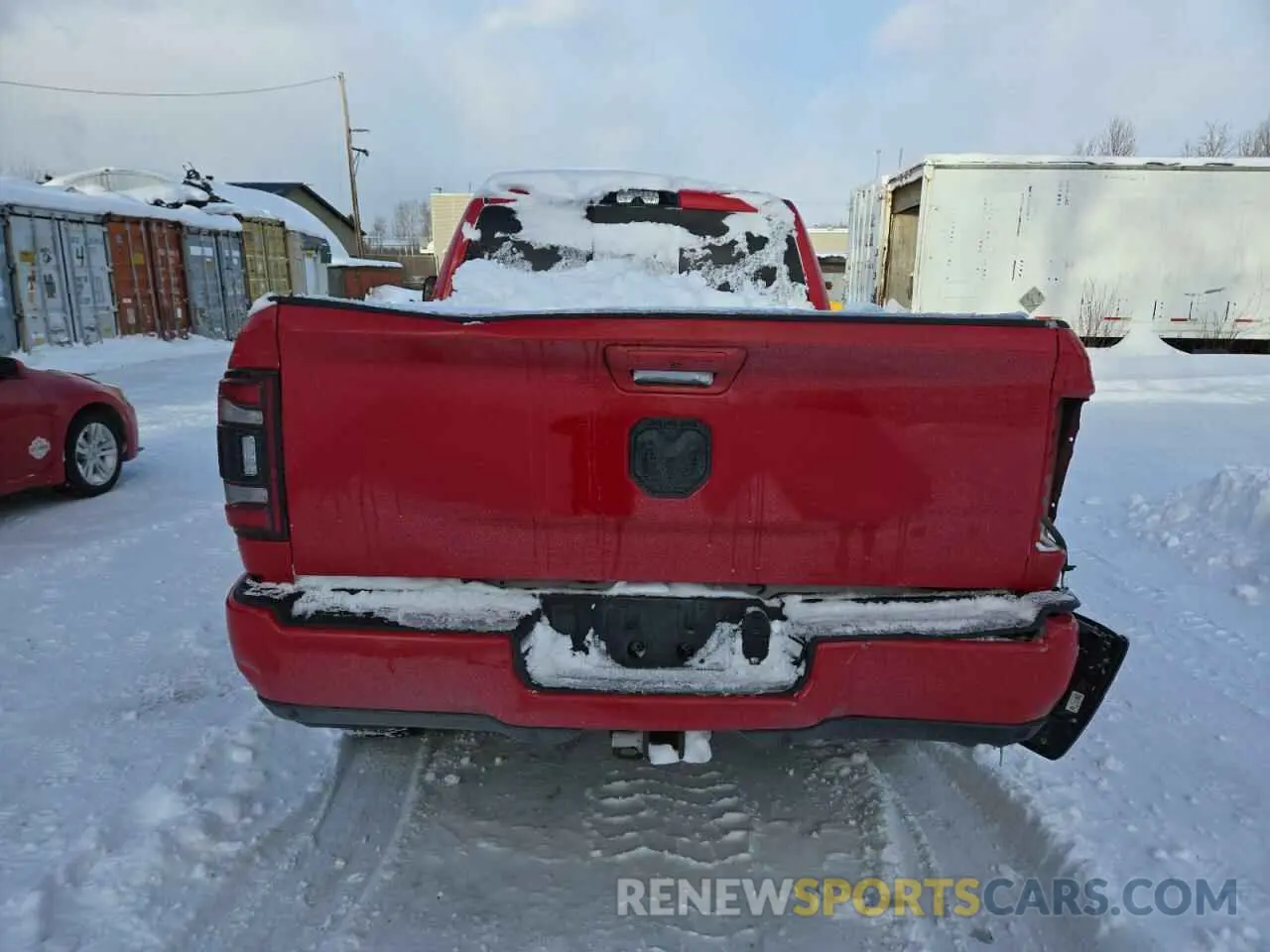 6 Photograph of a damaged car 3C6UR5DL0NG431036 RAM 2500 2022