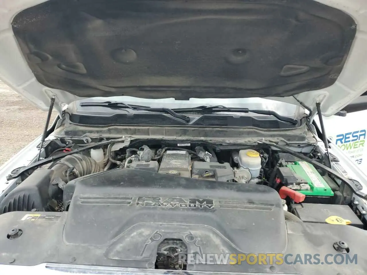 11 Photograph of a damaged car 3C6UR5DL1NG155465 RAM 2500 2022
