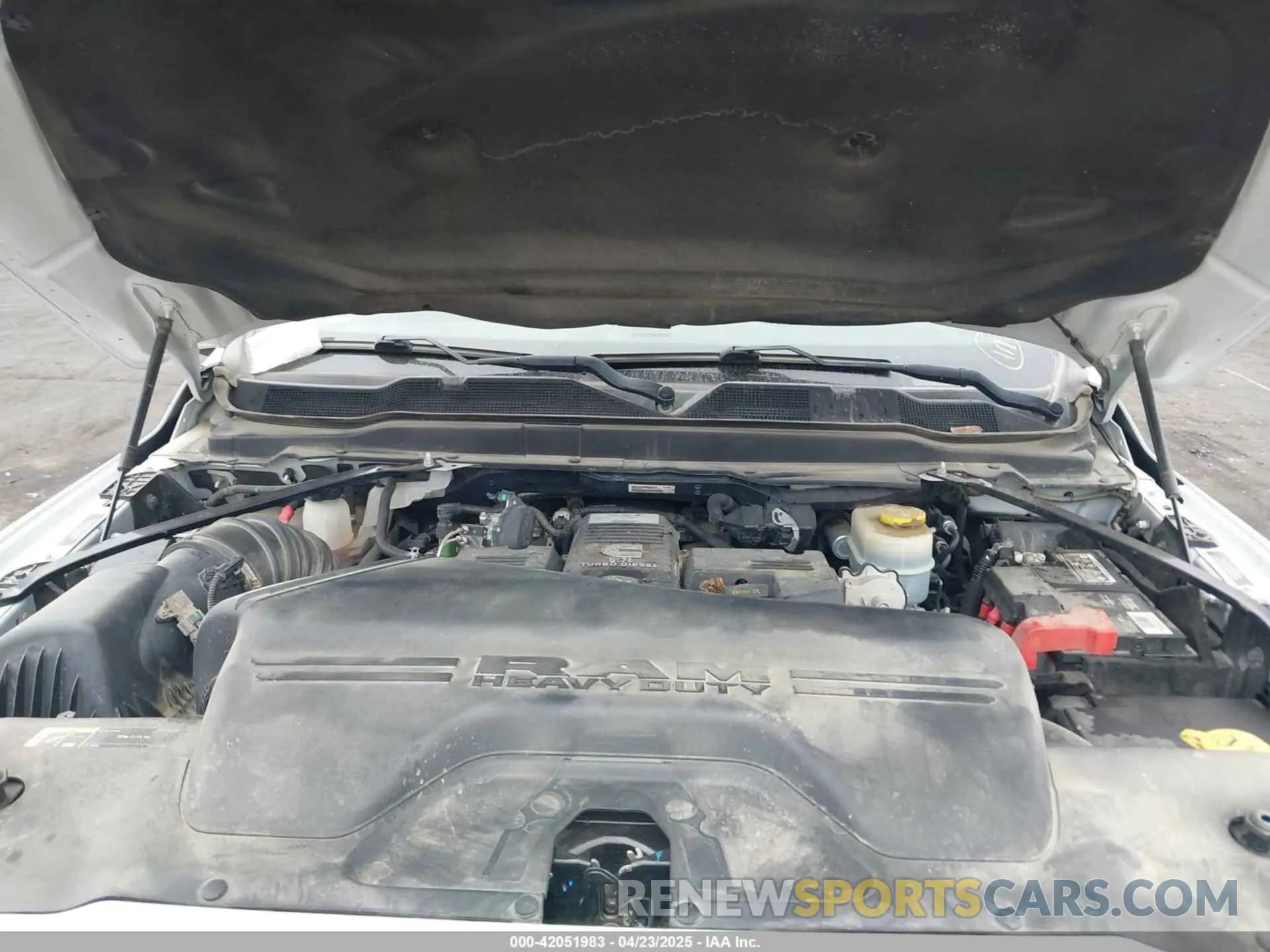 10 Photograph of a damaged car 3C6UR5DL1NG157135 RAM 2500 2022