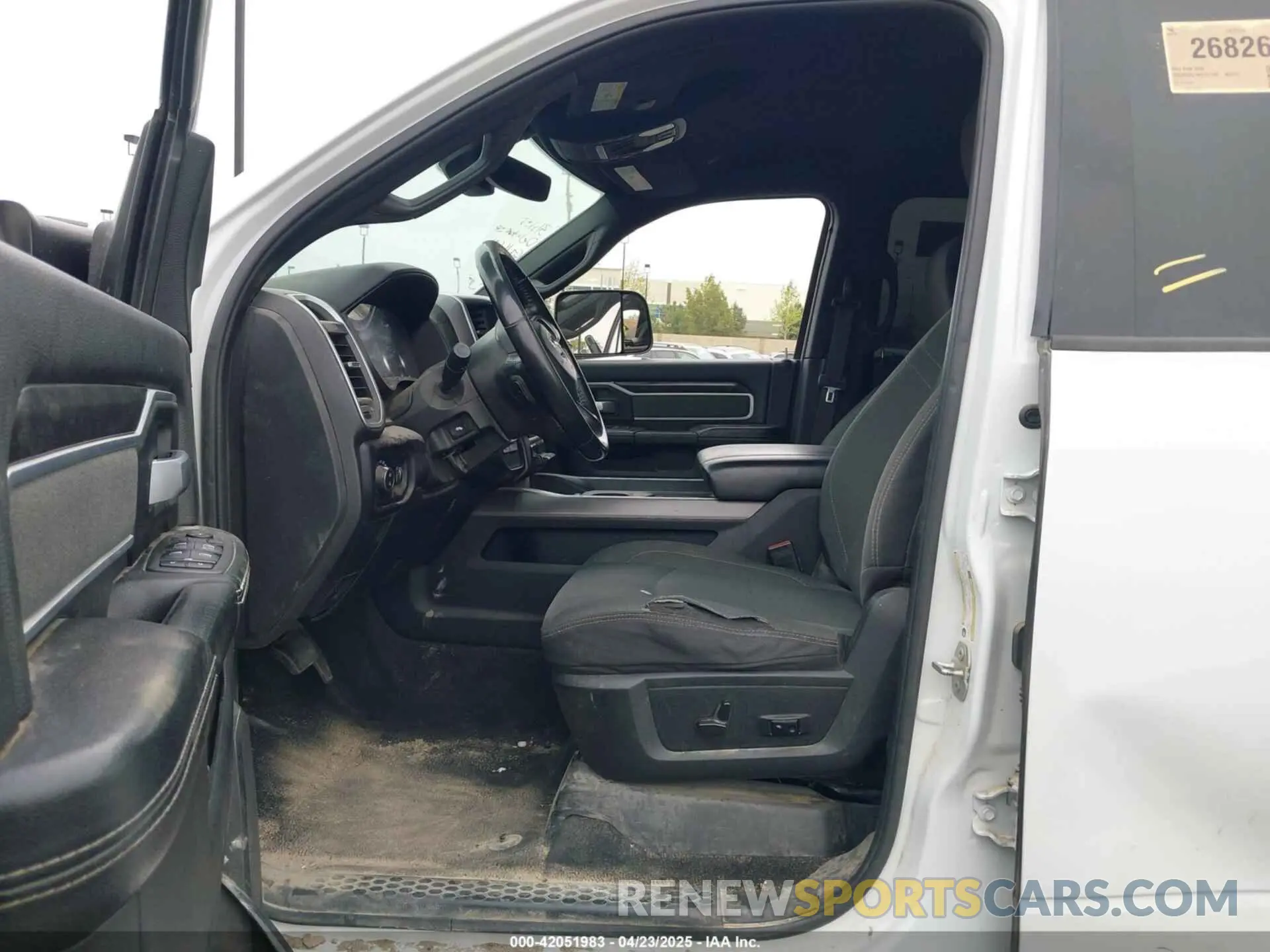 5 Photograph of a damaged car 3C6UR5DL1NG157135 RAM 2500 2022