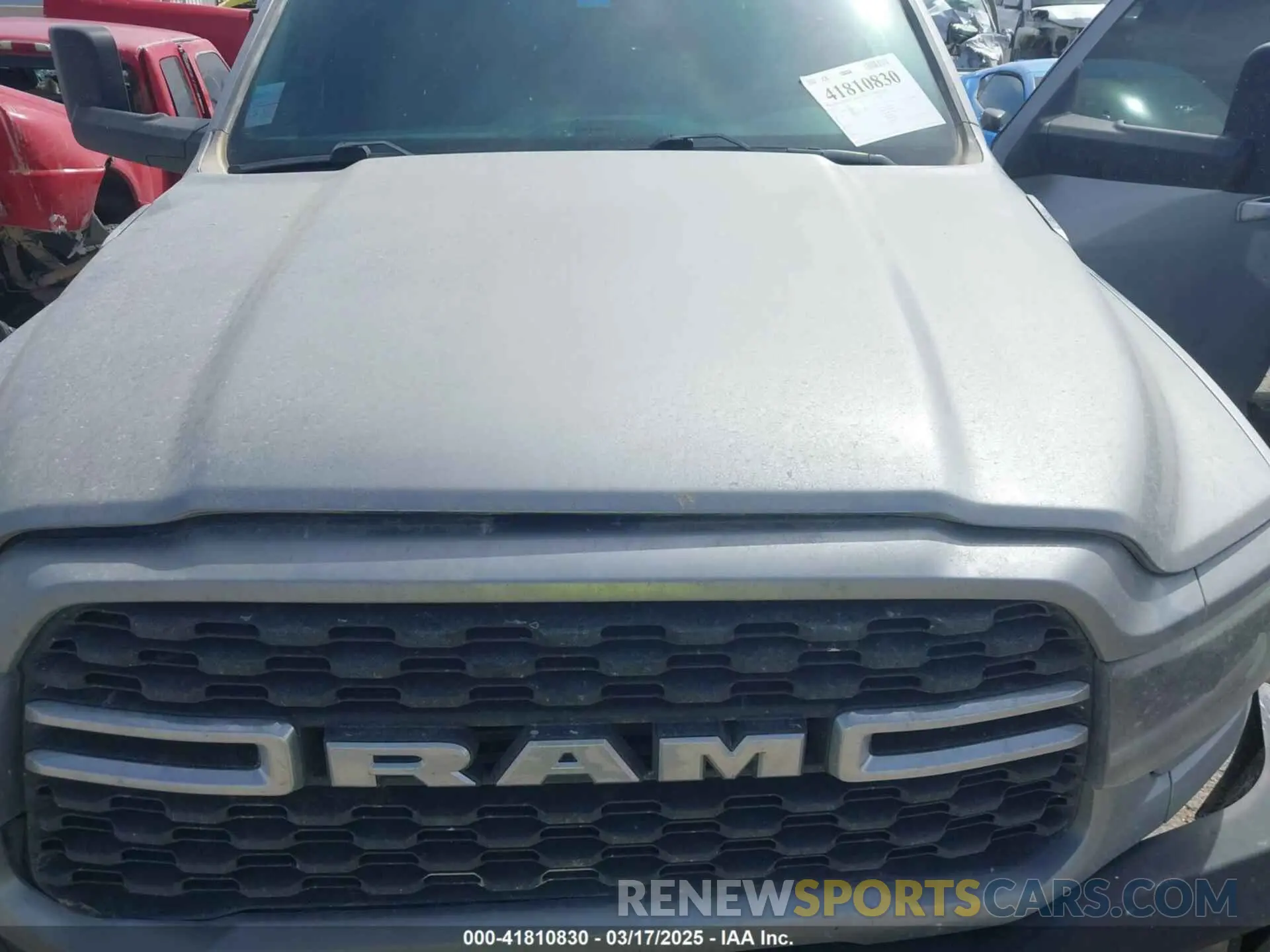 10 Photograph of a damaged car 3C6UR5DL1NG178793 RAM 2500 2022
