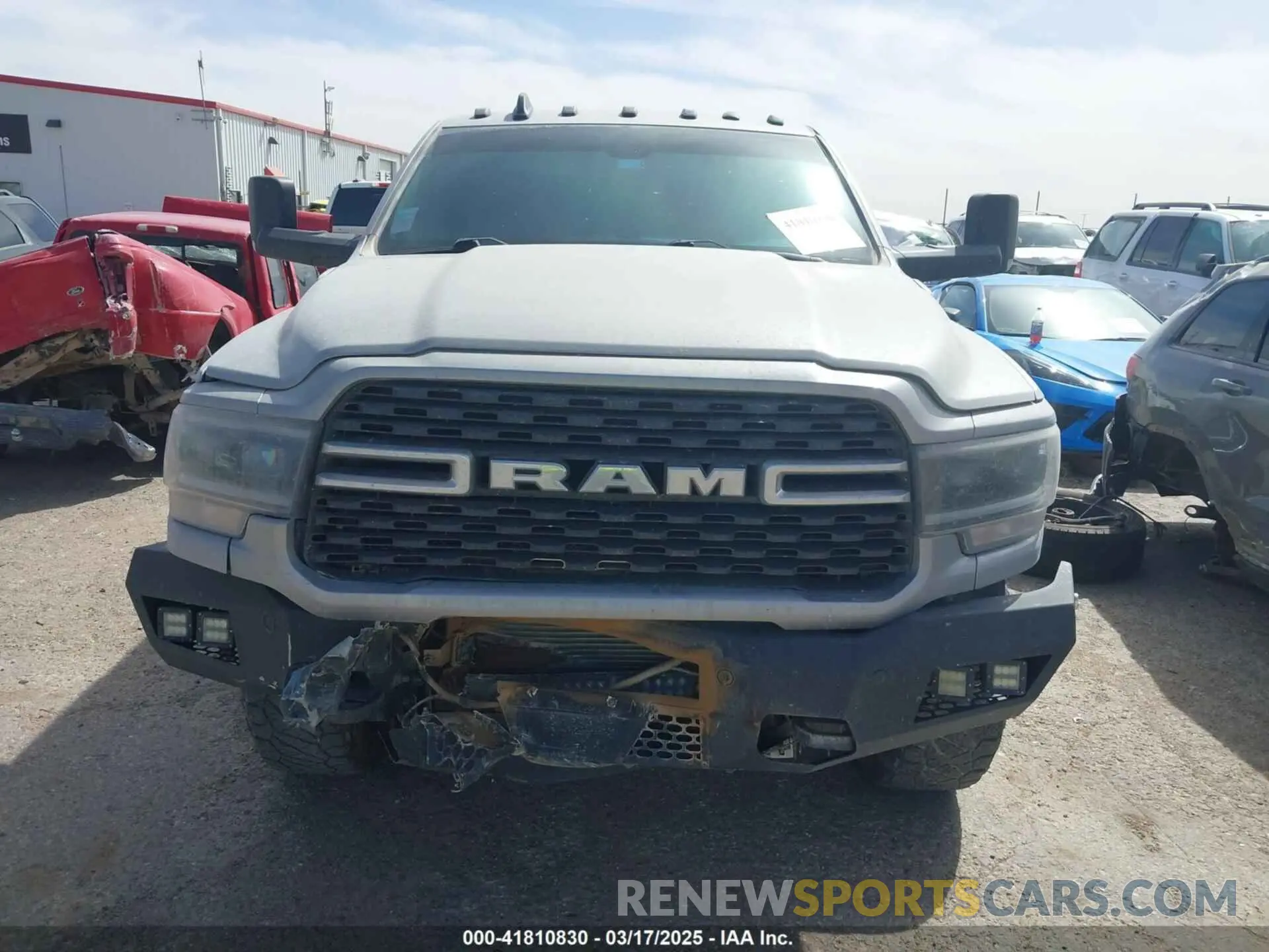 12 Photograph of a damaged car 3C6UR5DL1NG178793 RAM 2500 2022