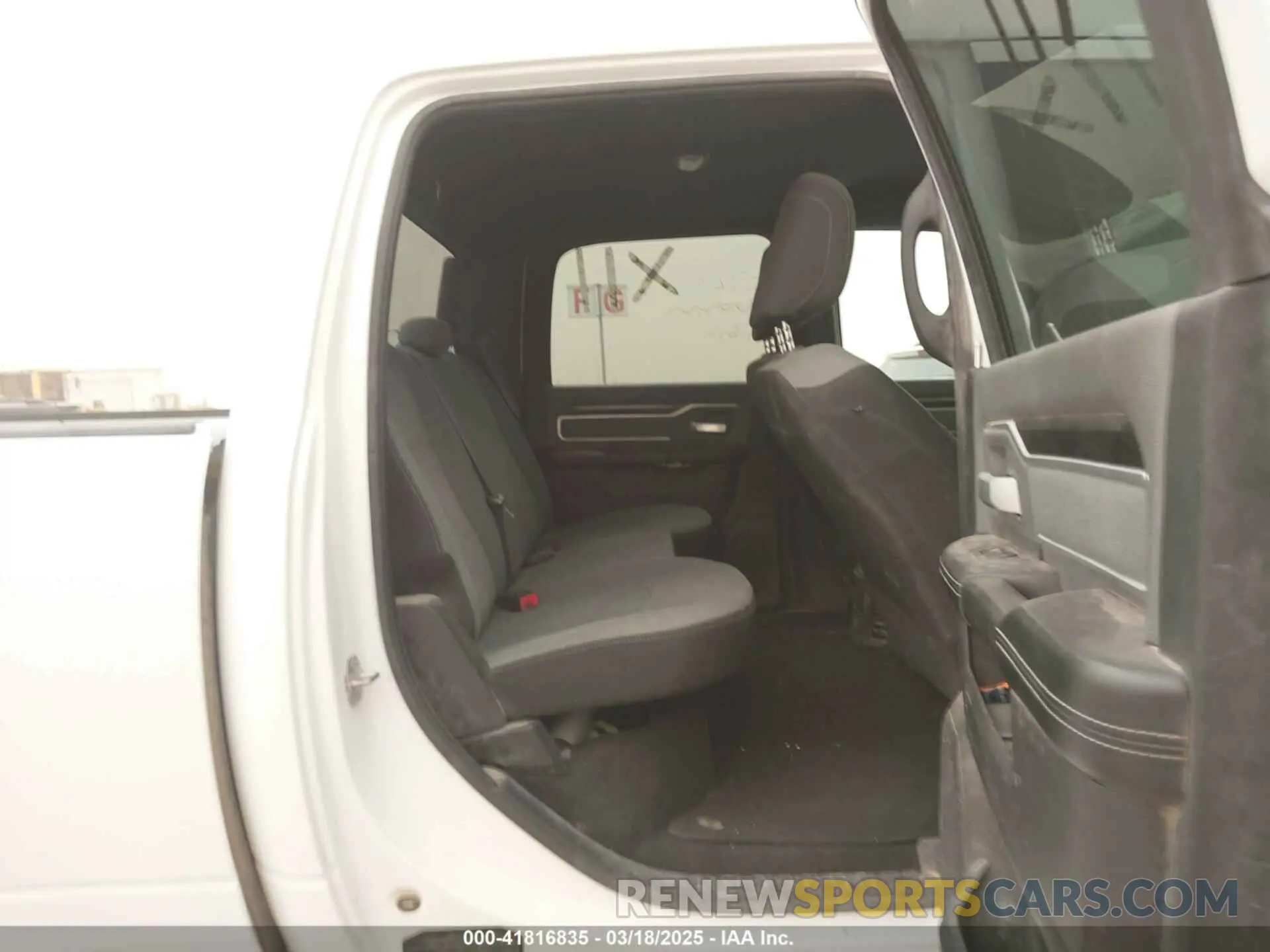8 Photograph of a damaged car 3C6UR5DL1NG235817 RAM 2500 2022