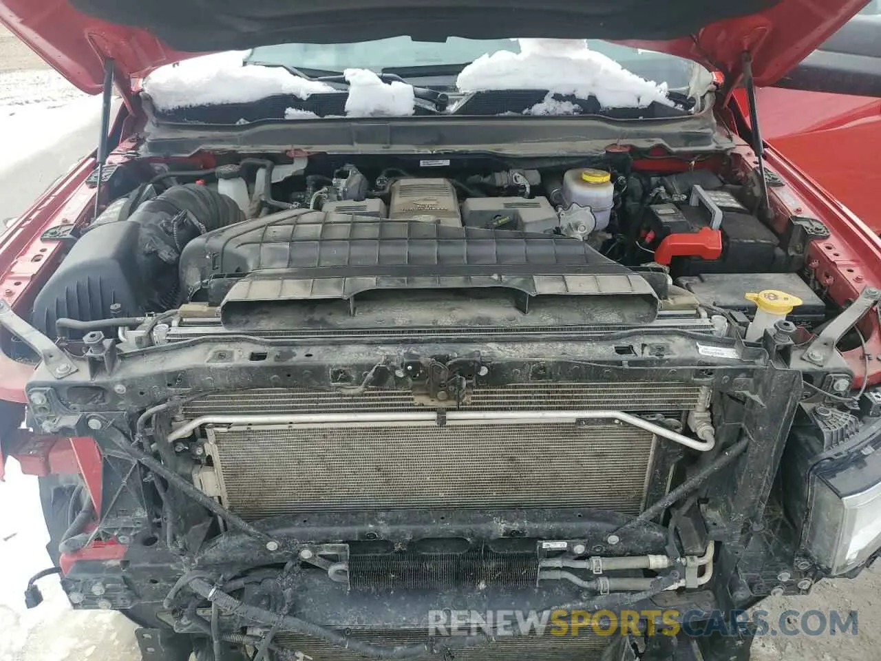 11 Photograph of a damaged car 3C6UR5DL1NG383000 RAM 2500 2022