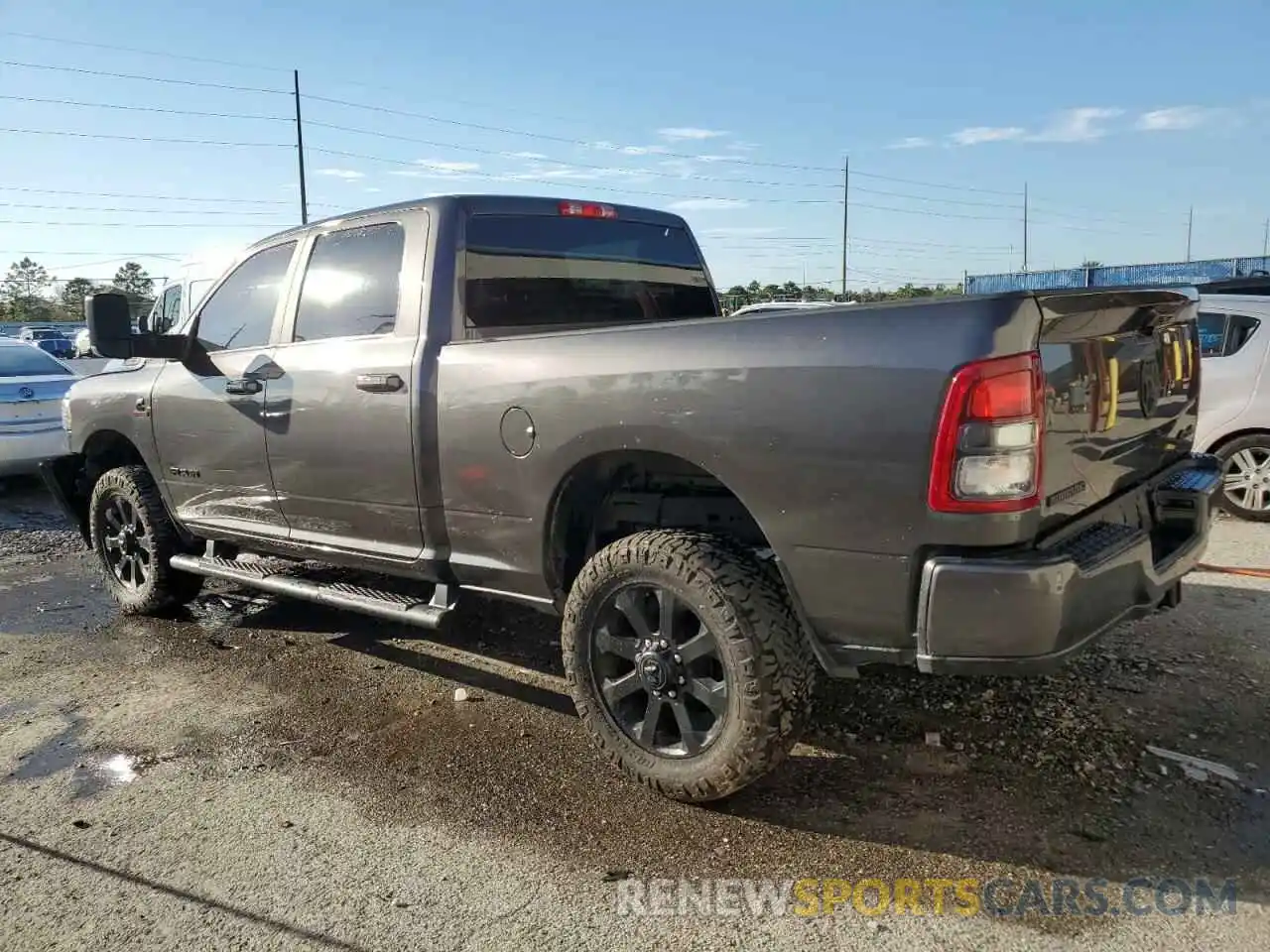 2 Photograph of a damaged car 3C6UR5DL1NG398516 RAM 2500 2022