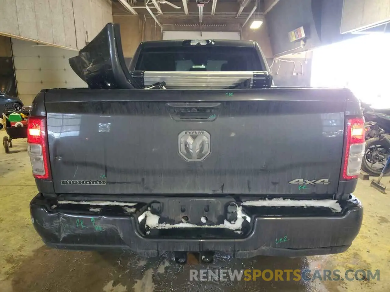 6 Photograph of a damaged car 3C6UR5DL3NG171067 RAM 2500 2022