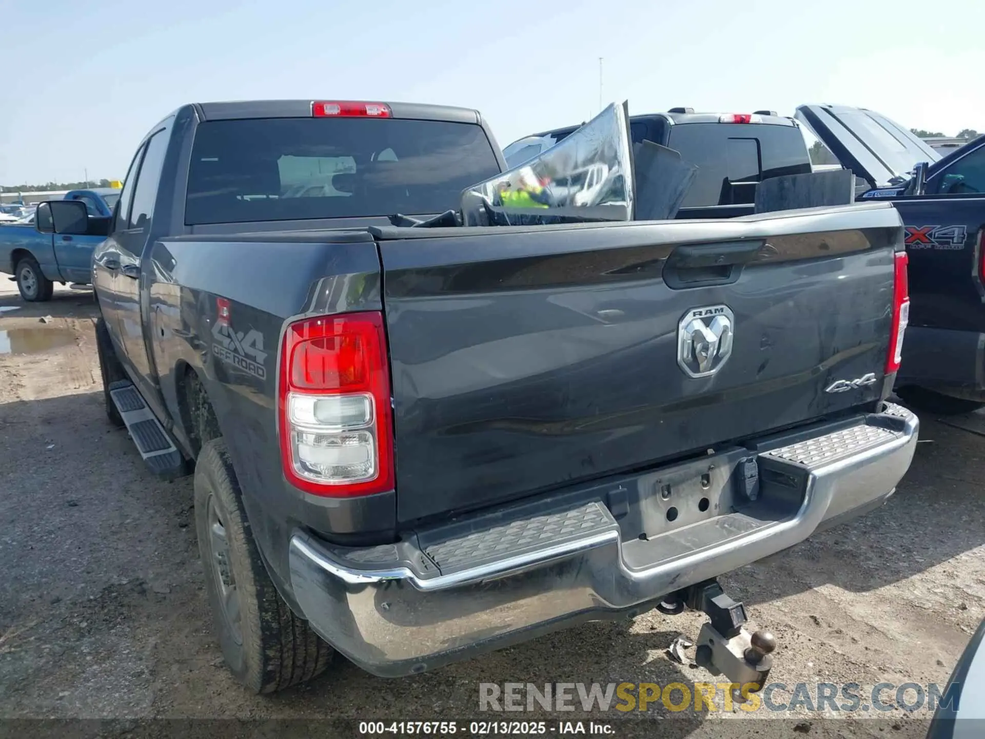 3 Photograph of a damaged car 3C6UR5DL3NG253493 RAM 2500 2022