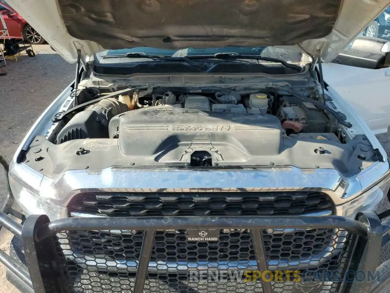 11 Photograph of a damaged car 3C6UR5DL3NG322697 RAM 2500 2022