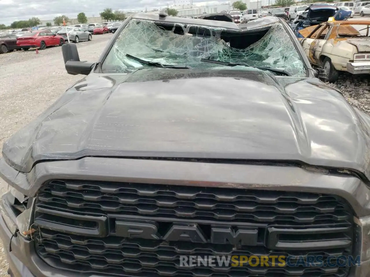 11 Photograph of a damaged car 3C6UR5DL4NG185799 RAM 2500 2022