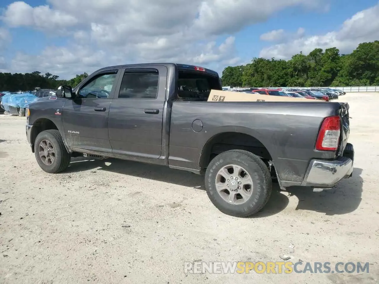 2 Photograph of a damaged car 3C6UR5DL4NG380267 RAM 2500 2022