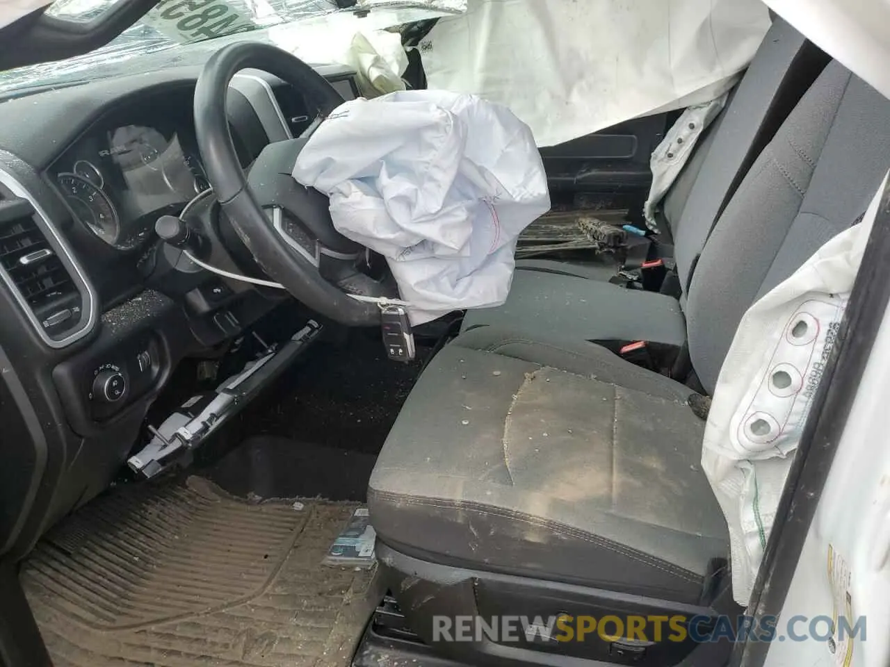 7 Photograph of a damaged car 3C6UR5DL5NG410375 RAM 2500 2022
