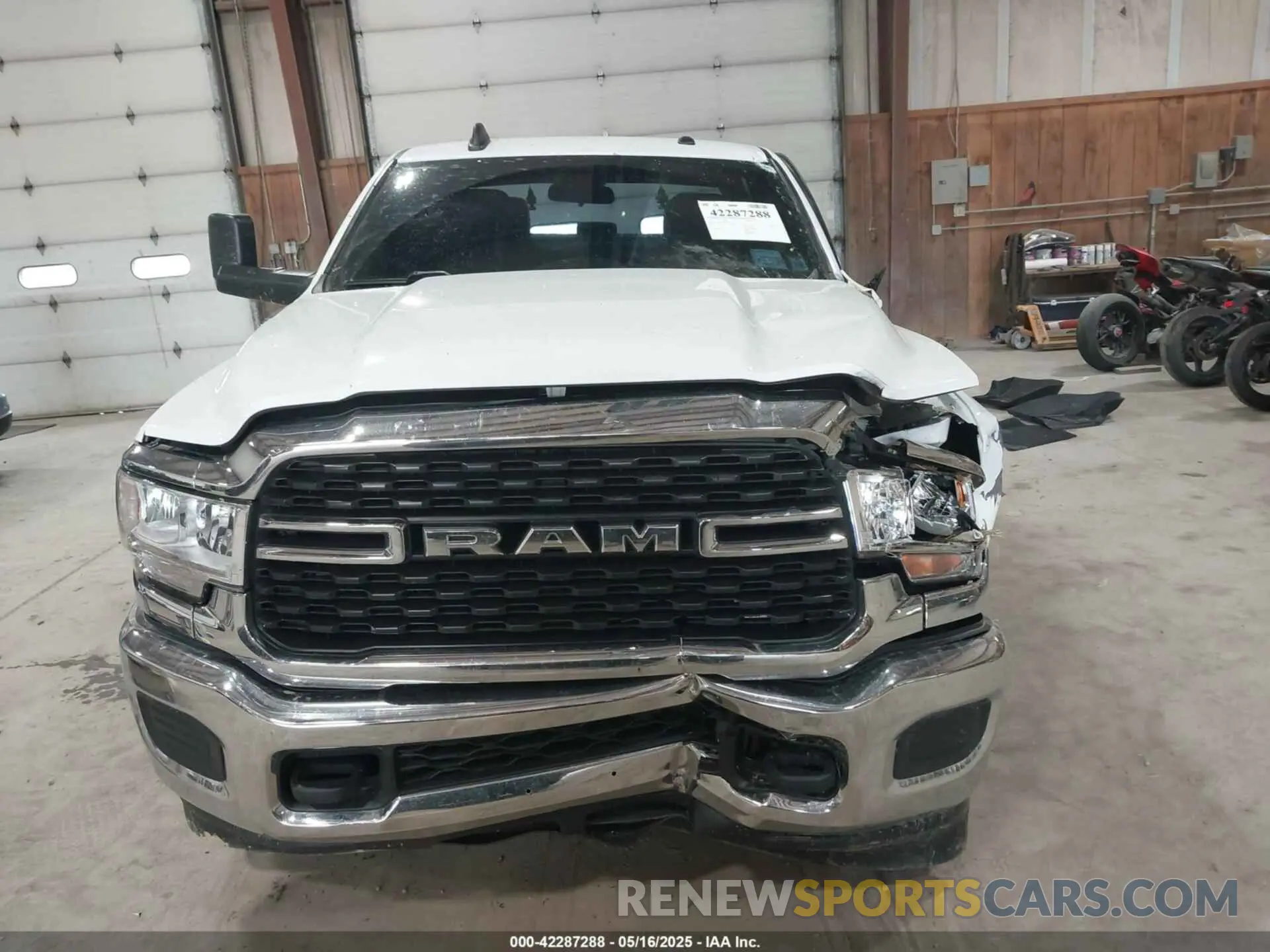13 Photograph of a damaged car 3C6UR5DL6NG436791 RAM 2500 2022