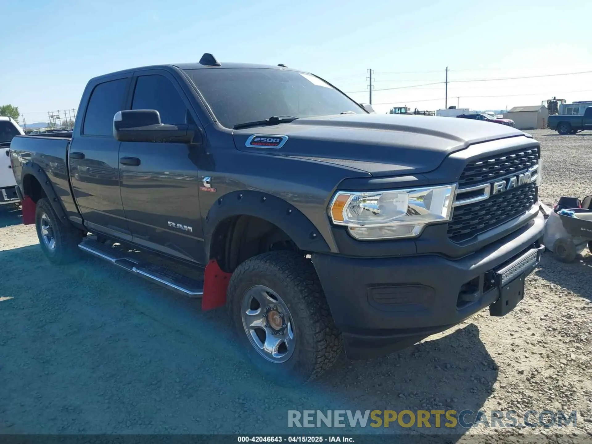 1 Photograph of a damaged car 3C6UR5DL8NG324154 RAM 2500 2022
