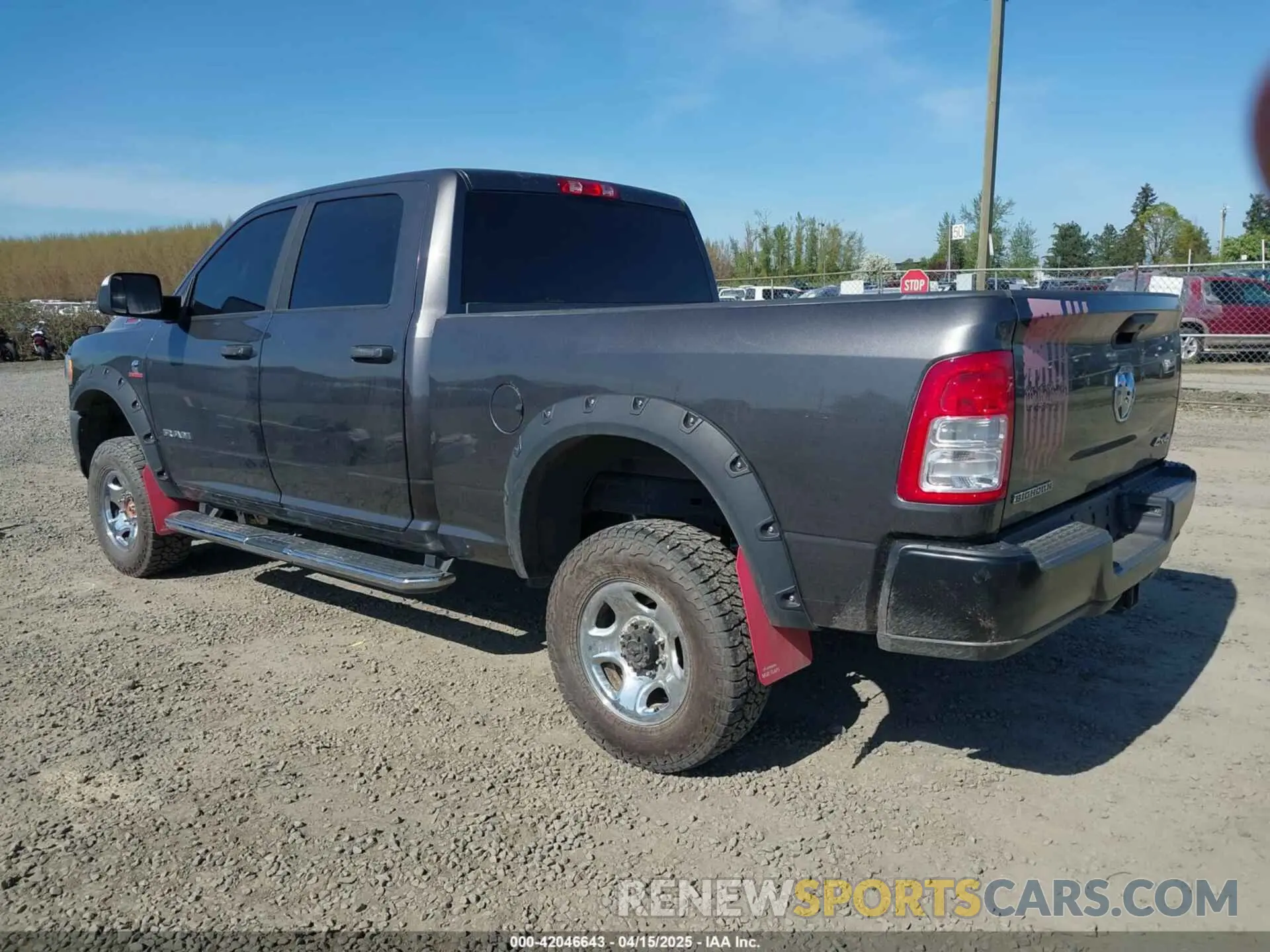 3 Photograph of a damaged car 3C6UR5DL8NG324154 RAM 2500 2022