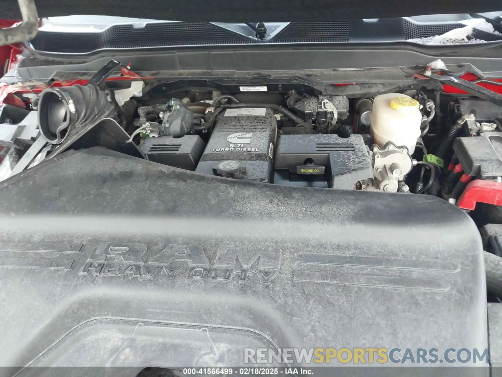 10 Photograph of a damaged car 3C6UR5DL9NG129695 RAM 2500 2022