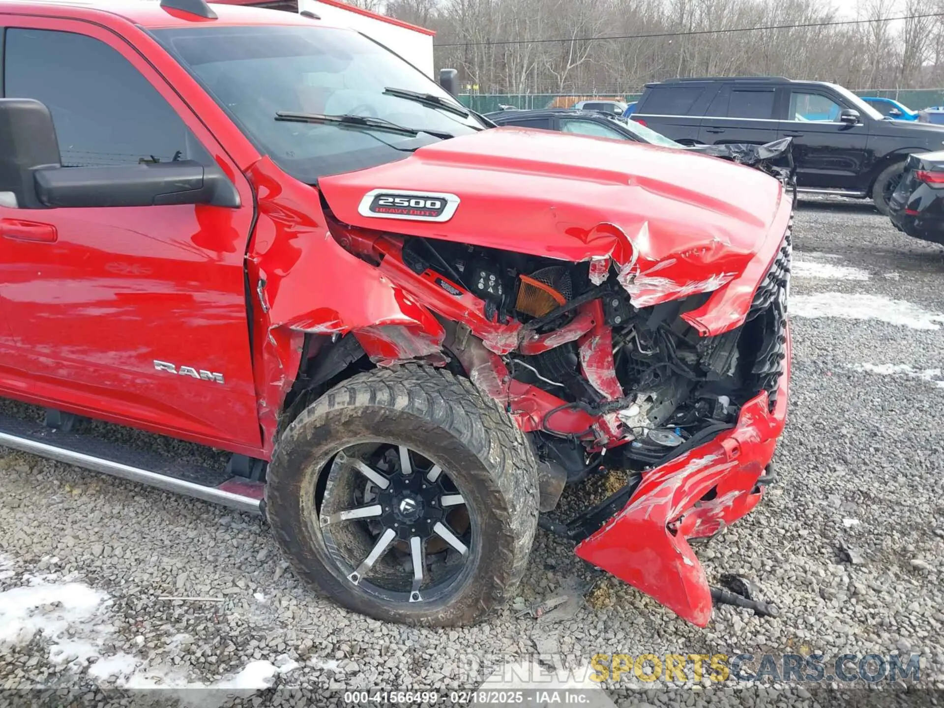 6 Photograph of a damaged car 3C6UR5DL9NG129695 RAM 2500 2022