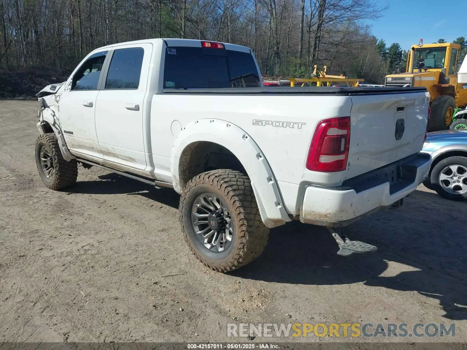 3 Photograph of a damaged car 3C6UR5DL9NG169775 RAM 2500 2022