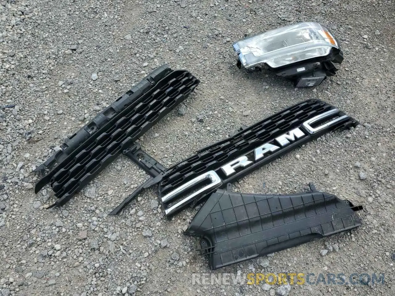 12 Photograph of a damaged car 3C6UR5DL9NG185880 RAM 2500 2022