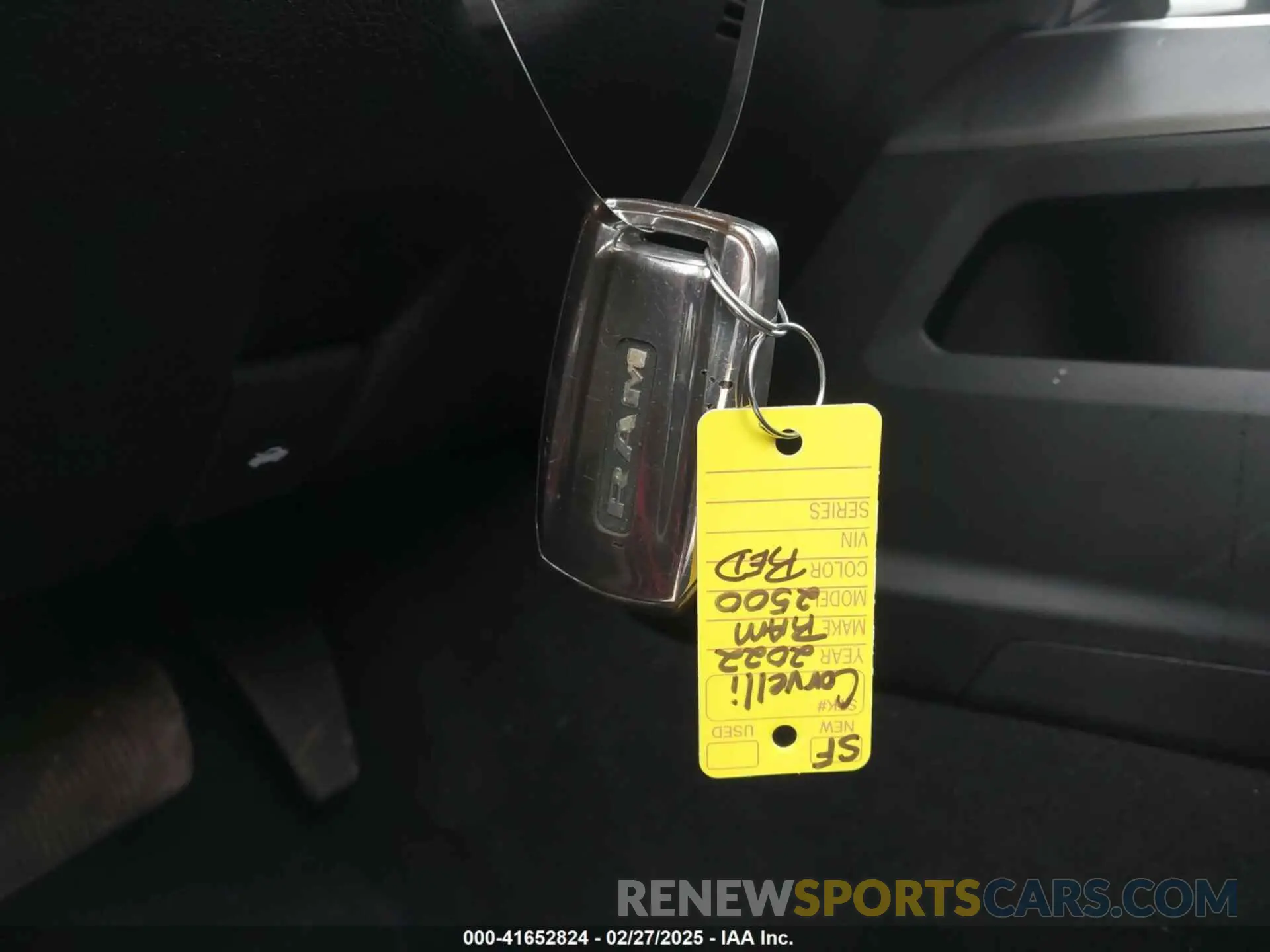 11 Photograph of a damaged car 3C6UR5DLXNG149728 RAM 2500 2022