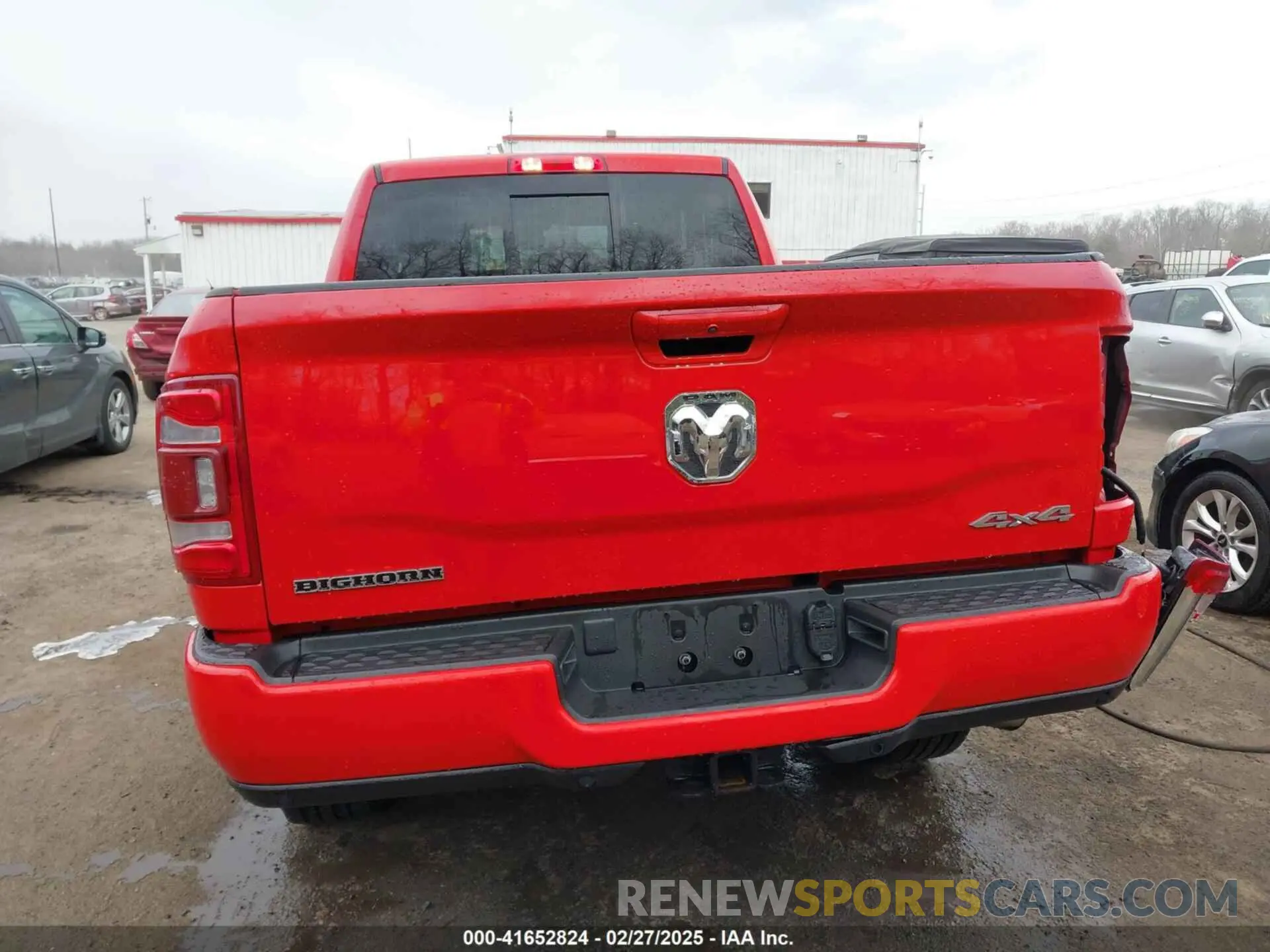 16 Photograph of a damaged car 3C6UR5DLXNG149728 RAM 2500 2022