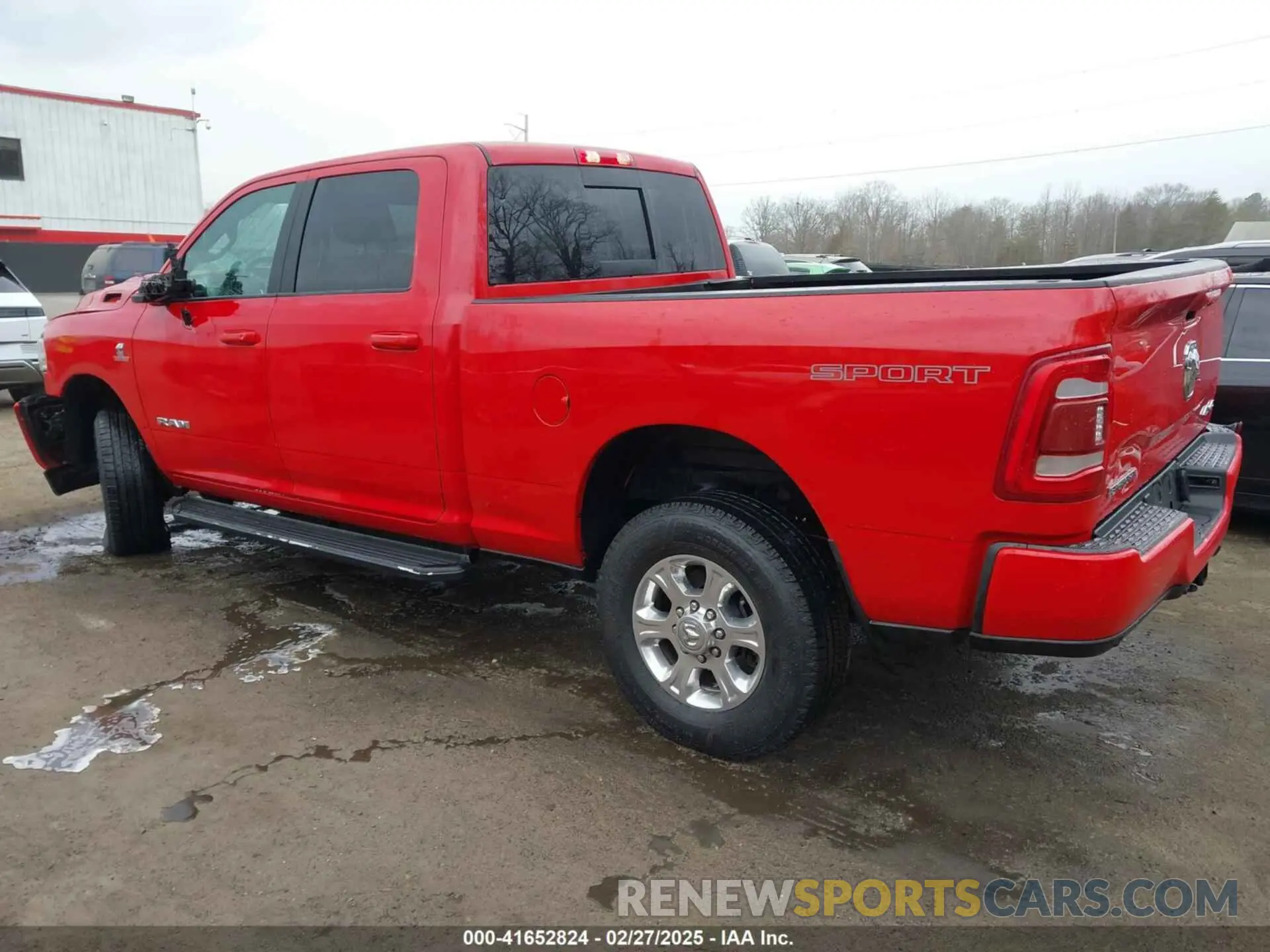 3 Photograph of a damaged car 3C6UR5DLXNG149728 RAM 2500 2022