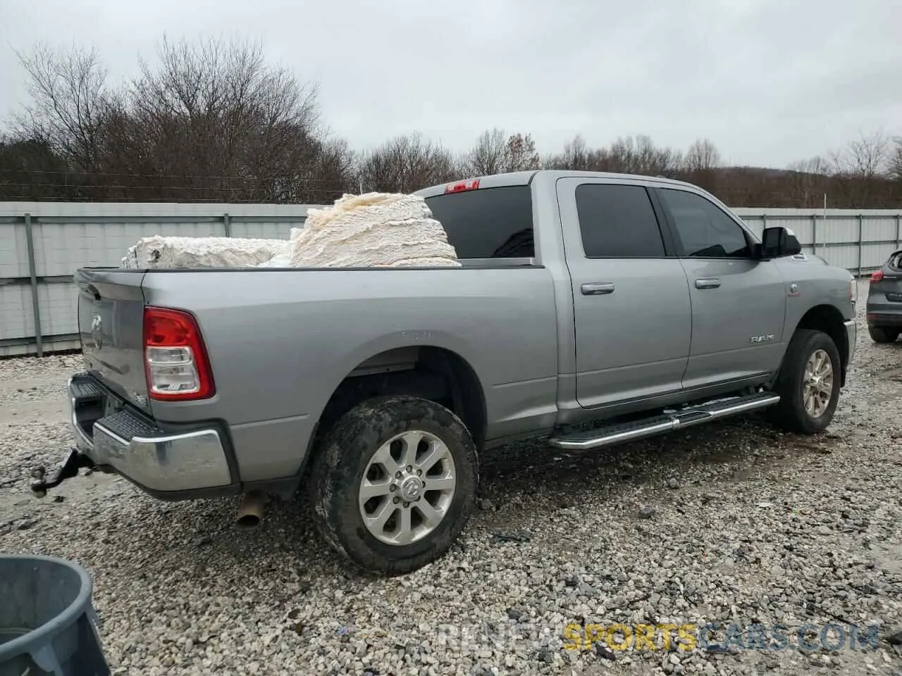 3 Photograph of a damaged car 3C6UR5DLXNG182339 RAM 2500 2022