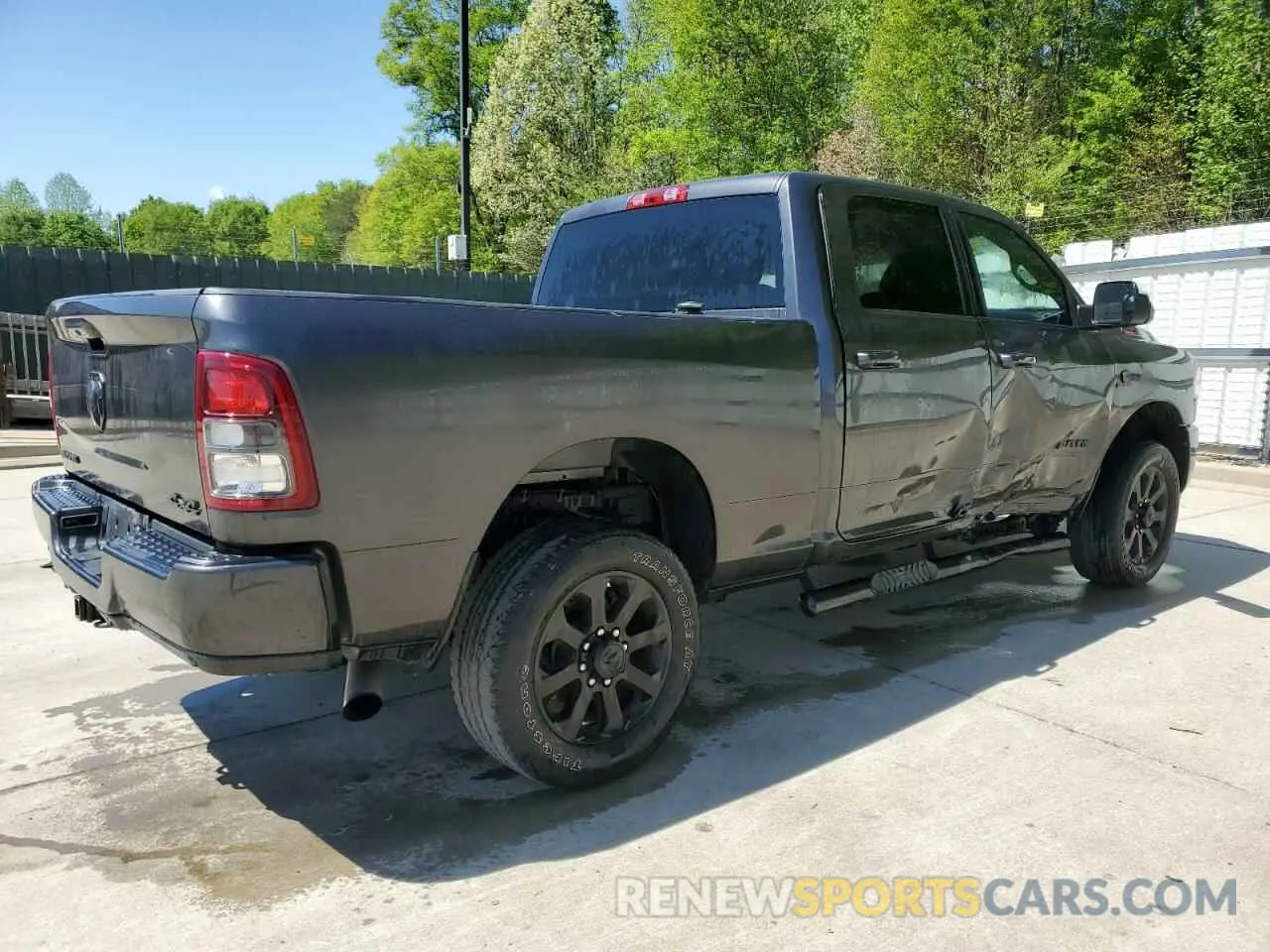 3 Photograph of a damaged car 3C6UR5DLXNG373551 RAM 2500 2022