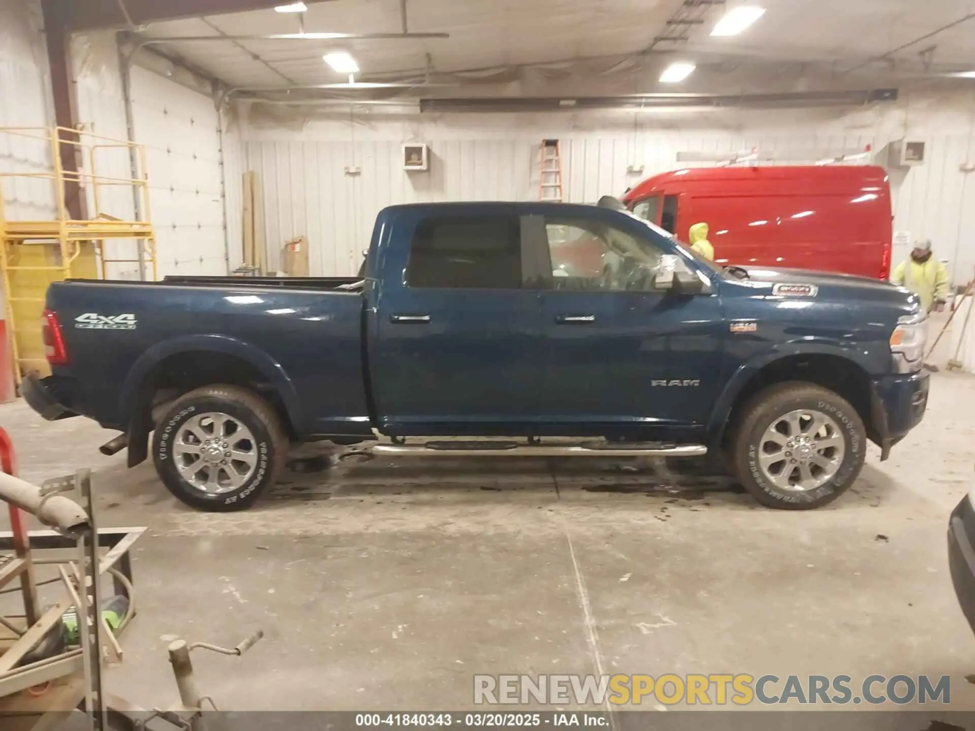 13 Photograph of a damaged car 3C6UR5FJ0NG370184 RAM 2500 2022