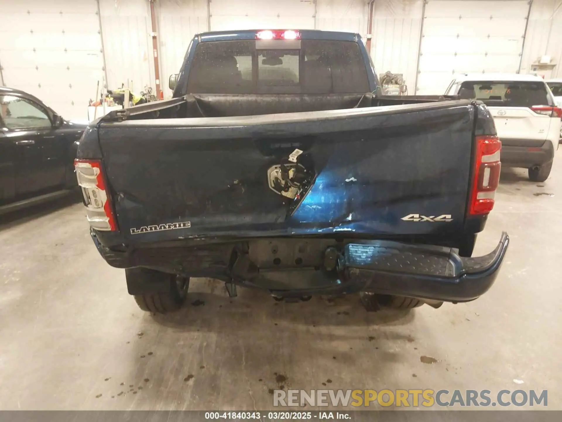 6 Photograph of a damaged car 3C6UR5FJ0NG370184 RAM 2500 2022