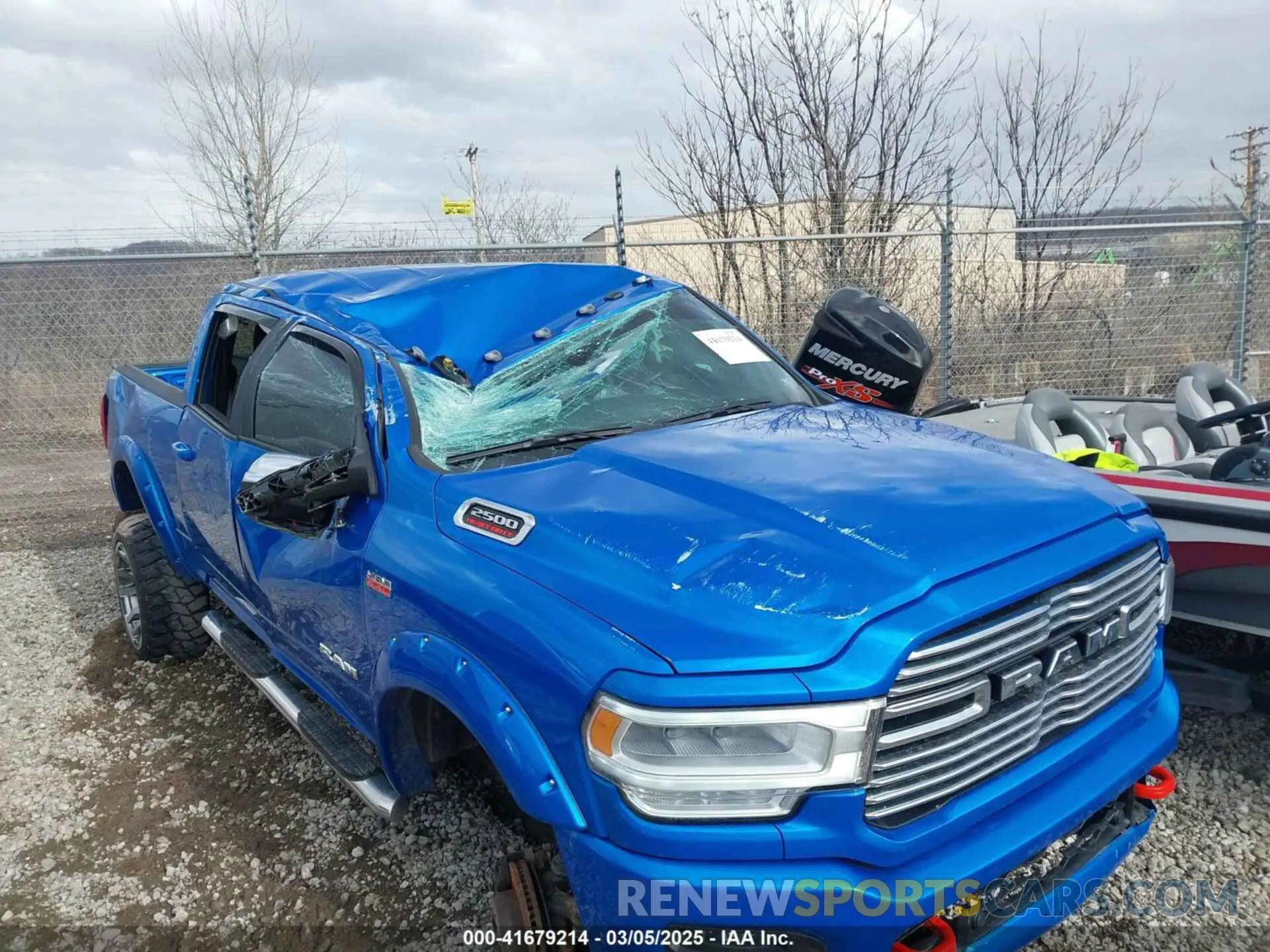 4 Photograph of a damaged car 3C6UR5FJ7NG159600 RAM 2500 2022