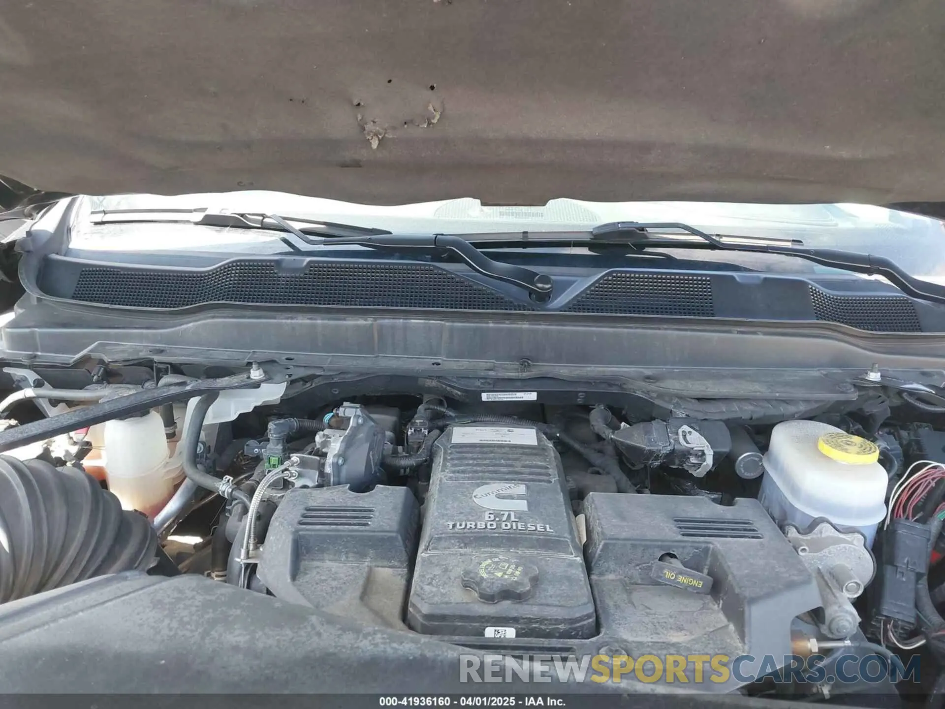 10 Photograph of a damaged car 3C6UR5FL0NG104956 RAM 2500 2022