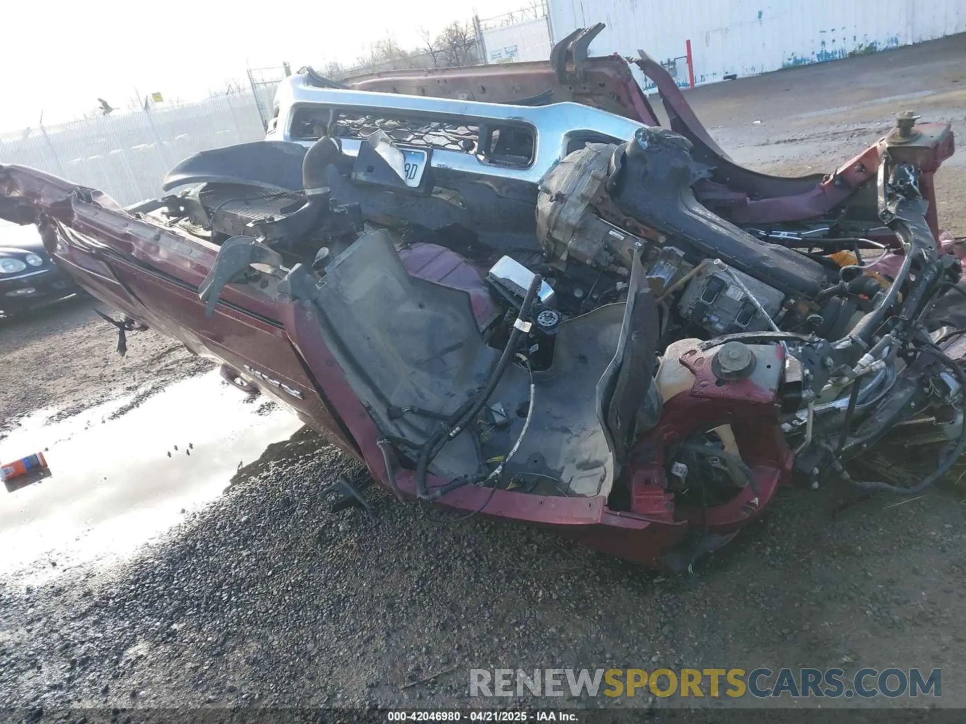 1 Photograph of a damaged car 3C6UR5FL1NG253134 RAM 2500 2022