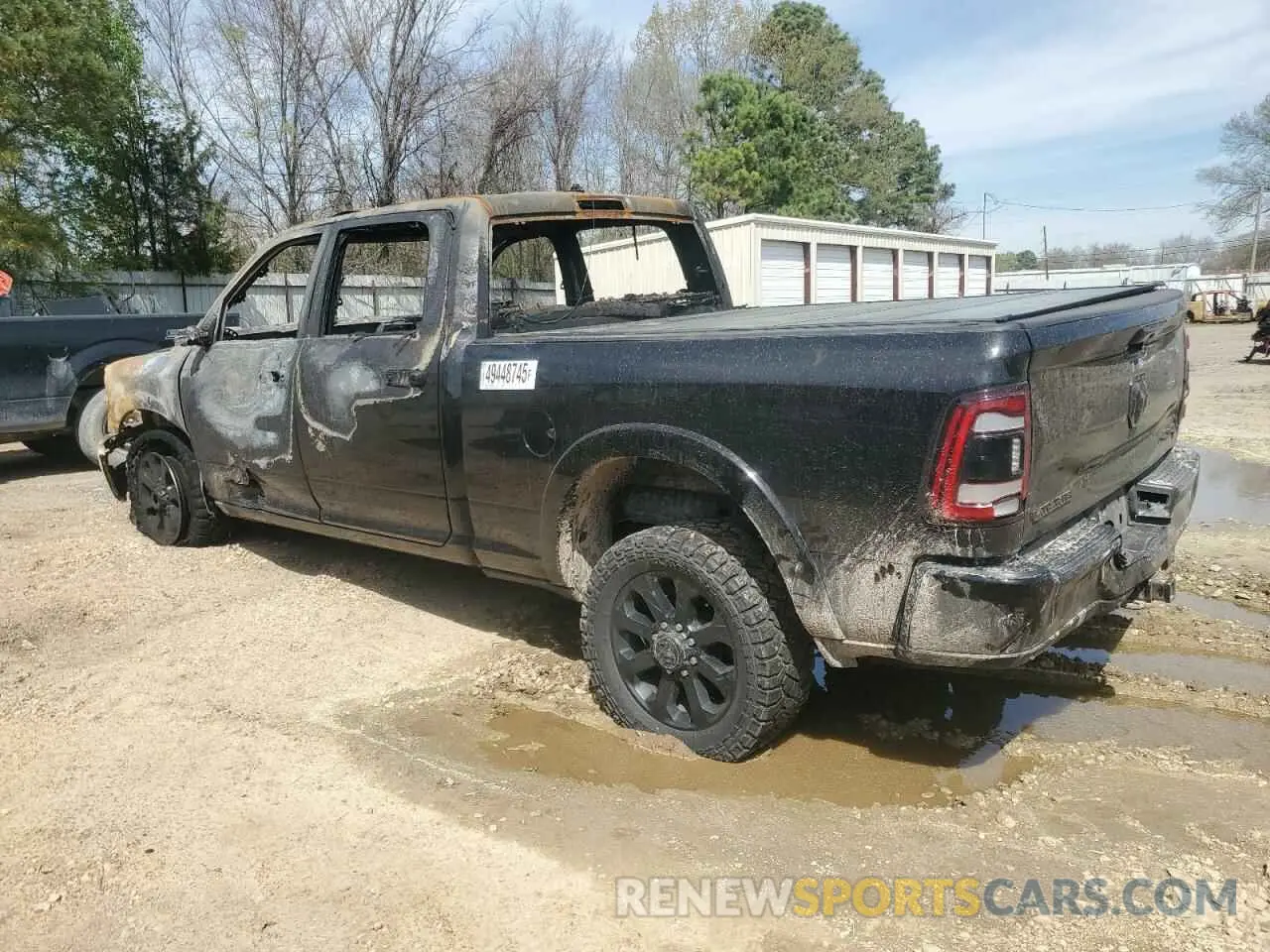 2 Photograph of a damaged car 3C6UR5FL2NG111813 RAM 2500 2022